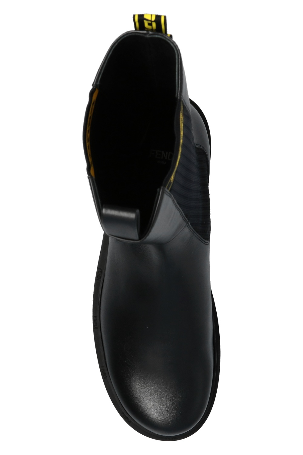 Fendi Black calf leather from FF-Vertigo fendi